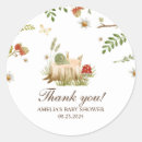 Zoek naar paddestoelen stickers Woodland forest