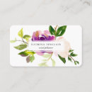 Recherche de couleur violette cartes visite Coloré