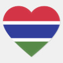 Zoek naar gambia stickers Vlag