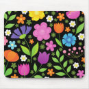 Recherche de fleurs colorées tapis souris Floral