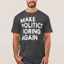 Recherche de politics hommes tshirts Drôle