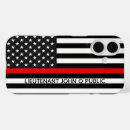 Recherche de ligne rouge iphone coques Pompier