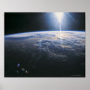 Zoek naar aarde wereldbol posters Sterrenstelsel