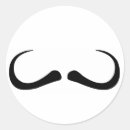 Recherche de rasage autocollants Moustache