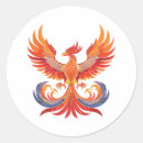 Zoek naar phoenix vogel stickers Vlam