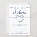 Zoek naar betrouwbaarheid uitnodigingen Marineblauw