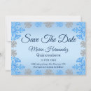 Recherche de winter save the dates Bleu