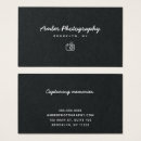 Zoek naar photographers visitekaartjes Minimalistisch
