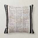 Recherche de littérature coussins Noir et blanc