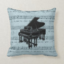 Recherche de musique piano coussins Musical