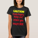 Recherche de privé propriété tshirts Humour