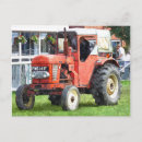 Recherche de tracteurs cartes postales Vintage