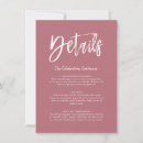 Recherche de couleur 11x16 invitations Simple
