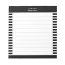 Zoek naar zwarte strepen notitieblokken Elegant