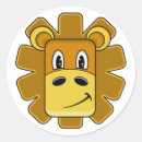 Recherche de tête lion autocollants Chat