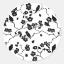 Zoek naar zwarte vogels stickers Bloem