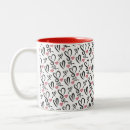 Recherche de motif noir et blanc tasses Pour eux
