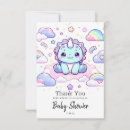 Recherche de préhistorique vœux cartes Baby shower dinosaure