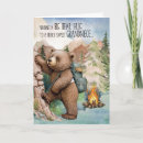 Recherche de grand ours vœux cartes Pour enfants