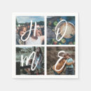 Recherche de famille serviettes Calligraphie