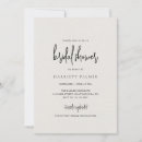 Recherche de beige bridal shower invitations Bride