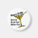 Recherche de verre martini magnets Barman