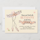 Recherche de ballet party invitations Ballerine