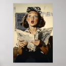 Recherche de lecture femme art Vintage