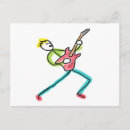Recherche de joueur de guitare cartes postales Guitariste