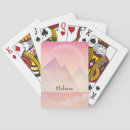 Recherche de paysages jeux de cartes Montagnes