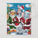Zoek naar grappige olifanten briefkaarten Kerstmis