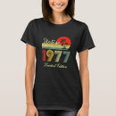 Recherche de vintage 1977 tshirts Parti