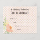 Zoek naar certificaten flyers Salon