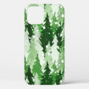 Recherche de conifères iphone coques Aquarelle