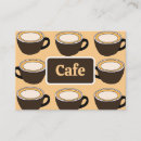 Recherche de affaires de café cartes visite Pour elle