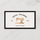 Recherche de machine coudre vintage cartes visite Couturier