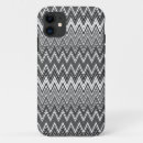 Recherche de zigzag noir et blanc iphone coques Moderne