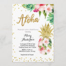 Recherche de aloha bridal shower invitations Floral