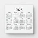 Recherche de calendrier plaques 2026