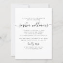 Recherche de blanc baptême invitations Noir et blanc