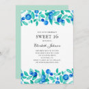 Recherche de 16ans anniversaire invitations Sweet sixteen
