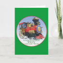 Recherche de train jouet vœux cartes Locomotive