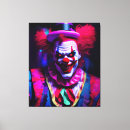 Zoek naar enge kunst Clown