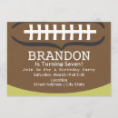 Zoek naar football party invitations Verjaardagsfeest