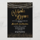 Recherche de gold chain invitations Noir et or