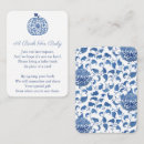 Zoek naar blauw wit uitnodigingen Waterverf