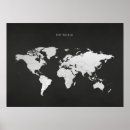 Zoek naar zwarte wereldkaart posters Wereldwijd