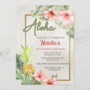 Recherche de adult luau anniversaire invitations Aloha