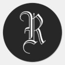 Recherche de lettre r autocollants Élégant