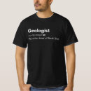 Recherche de roc un tshirts Géologue